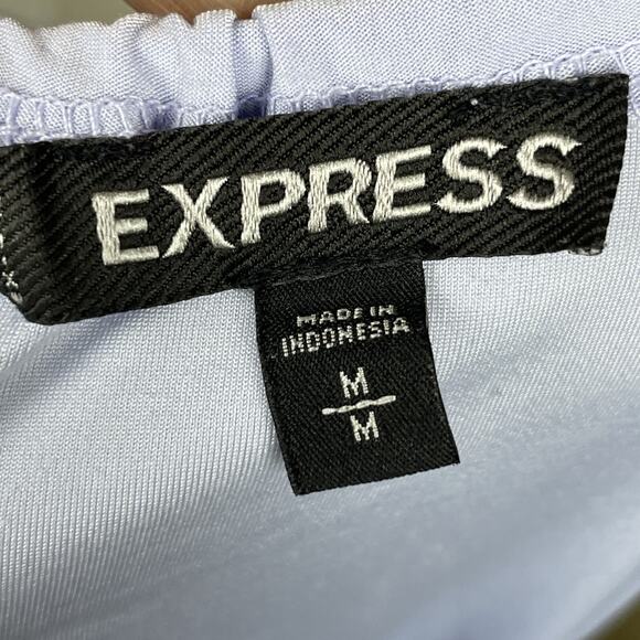 Express Y2K Lavender Trapeze Top Sleeveless Asymmetrical Hem Festival‎ M - Picture 6 of 7